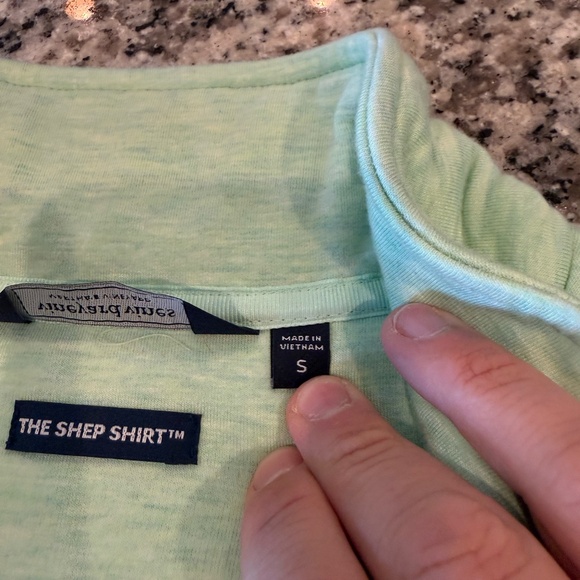 Vineyard Vines Dreamcloth Shep Shirt Mint Green - Small - Picture 4 of 7